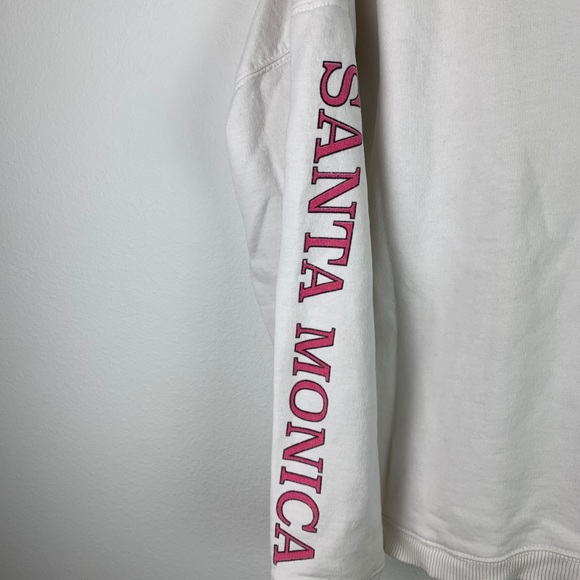 John Galt Brandy Melville Santa Monica Collared Sweatshirt - Picture 5 of 6
